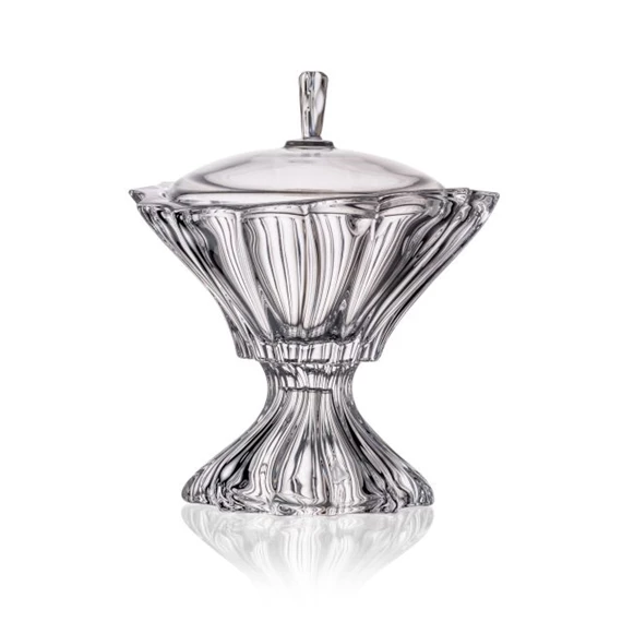 Cukorkatartó talpas PLANTICA 25,5 cm