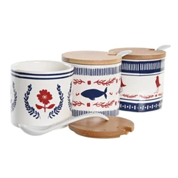 Cukortartó 7,5x7,5x7,5 cm 3 féle