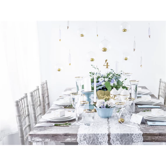 Cupcake dísz feliratok arany 13 cm S/6