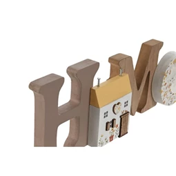 Dekoráció "Home" felirat 28,5x3x10,5 cm