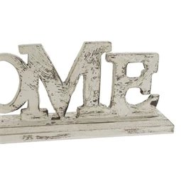 Dekoráció "Home" felirat 51x8x20 cm