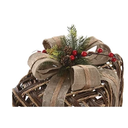 Dekoráció LED-es ajándékdoboz szett 28x28x31 cm S/3