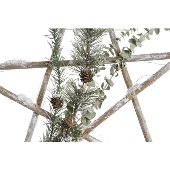 Dekoráció LED-es csillag, akasztós 50x6x50 cm