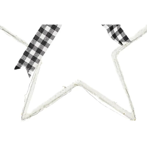 Dekoráció LED-es csillag 40x5x40 cm