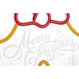 Dekoráció LED-es harang 30x1,5x26,5 cm