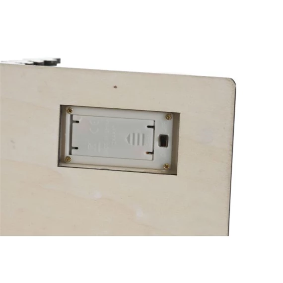 Dekoráció LED-es ház 23,5x11x20,5 cm 2 féle