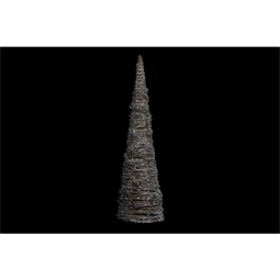 Dekoráció LED-es, stilizált fenyő 19x19x62 cm