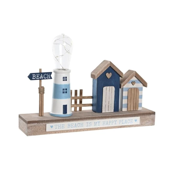 Dekoráció LED-es világítótorony 32x6,8x23 cm