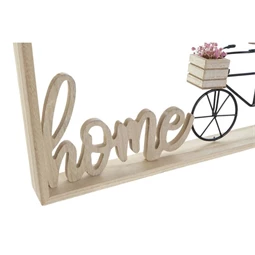 Dekoráció "LOVE" és "HOME" felirat 38x4,5x20 cm 2 féle