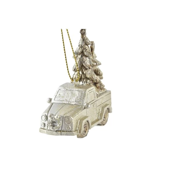 Dekoráció akasztós autó 7x3x7 cm