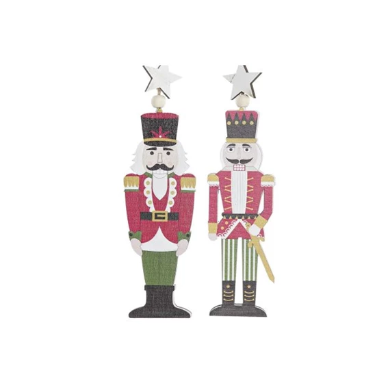 Dekoráció akasztós diótörő 5x0,3x31 cm 4 féle