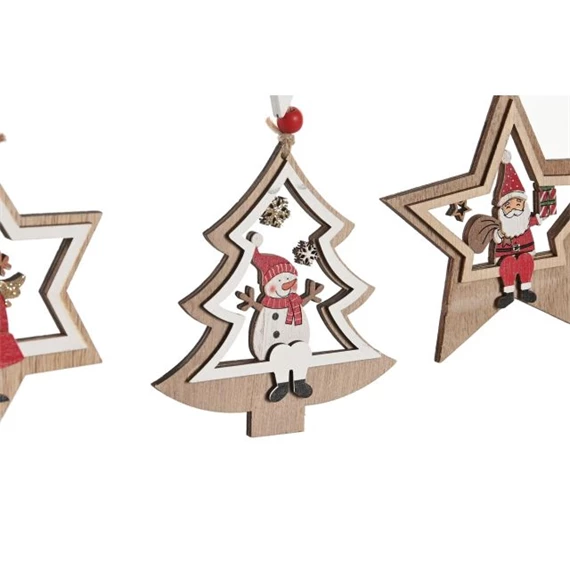 Dekoráció akasztós 10x11x37 cm 3 féle