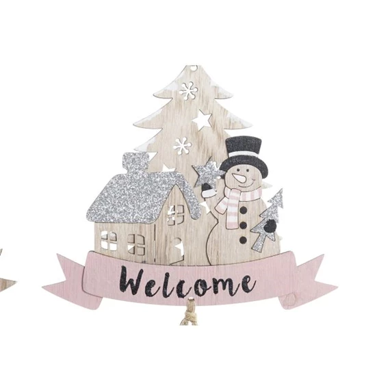 Dekoráció akasztós 20x16x65 cm 3 féle