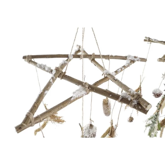 Dekoráció akasztós 41x41x40 cm 2 féle