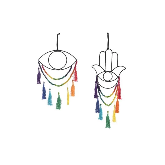 Dekoráció akasztós 22x1x64 cm 2 féle