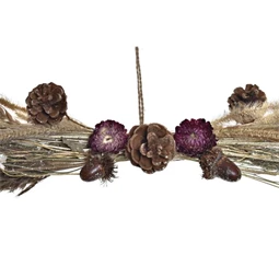 Dekoráció szárazvirág, akasztós  60x15x8 cm 2 féle