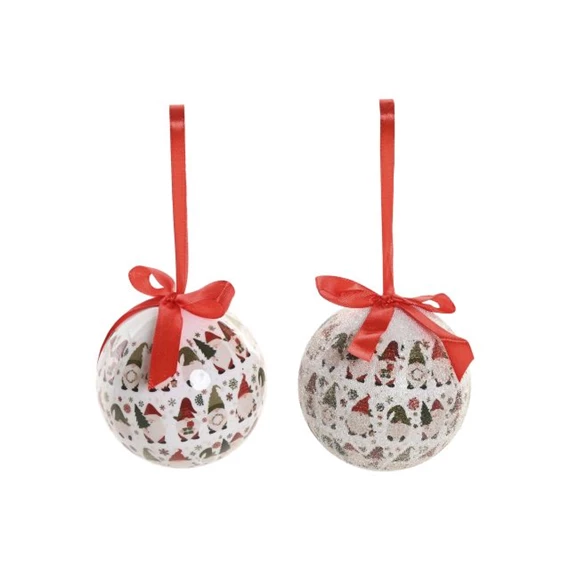 Dekoráció akasztós szett manó mintával 24x21x15,5 cm S/14