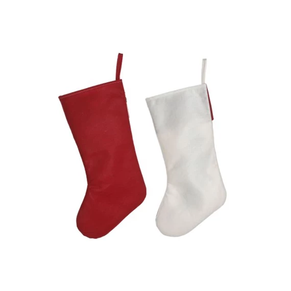 Dekoráció akasztós zokni 25x2x50 cm 2 féle