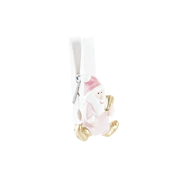 Dekoráció csipesz 3x1x5 cm 3 féle S/5