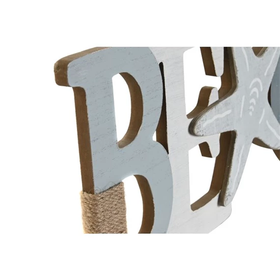 Dekoráció falra "Beach" felirat 61x2,5x20 cm