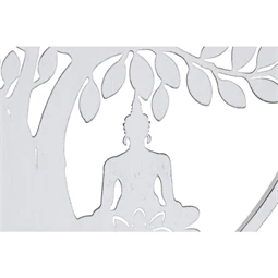 Dekoráció falra, Buddha 40x1x40 cm 2 féle