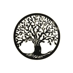 Dekoráció falra, LED-es fa 40x2x40 cm