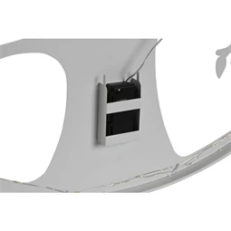 Dekoráció falra, LED-es fa minta 40x2x40 cm