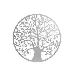 Dekoráció falra, LED-es fa minta 60x2x60 cm