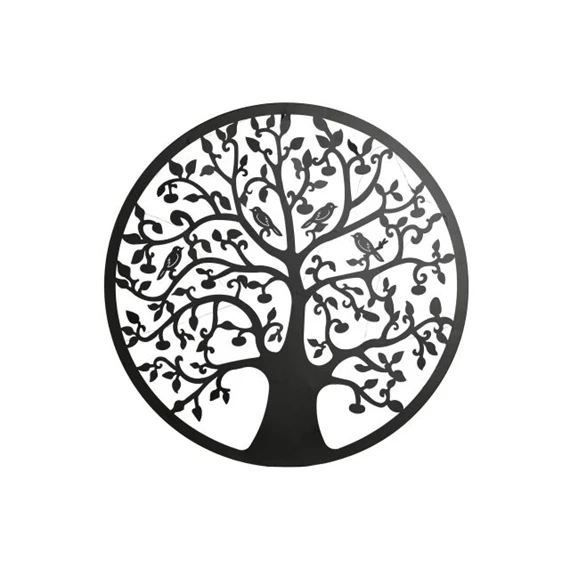 Dekoráció falra LED-es 60x2x60 cm