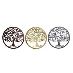 Dekoráció falra 40x1x40 cm 3 féle