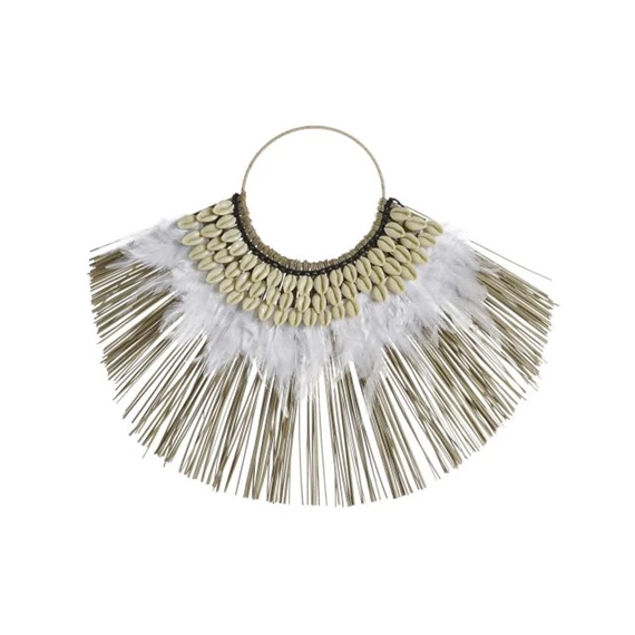 Dekoráció falra, legyező 56x36x2 cm