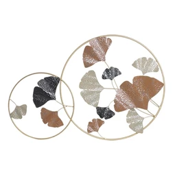 Dekoráció falra, leveles 103,5x7x67 cm