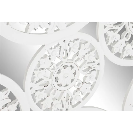 Dekoráció falra, tükörrel 90x1,5x90 cm