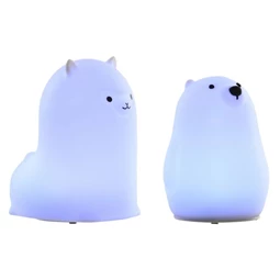 Dekoráció fényforrás medve 7x9x11 cm 2 féle