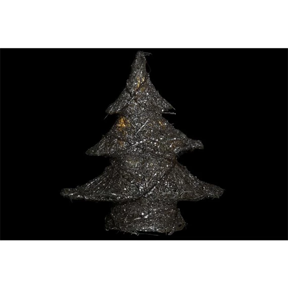 Dekoráció fenyő LED-es 37x10x41 cm