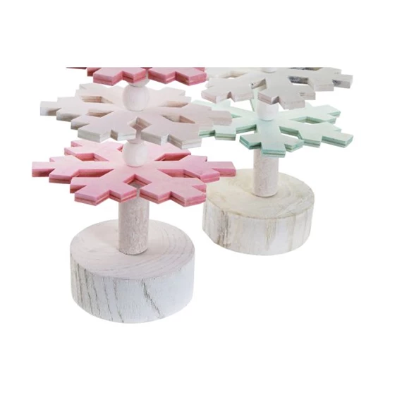 Dekoráció fenyő 11x11x41 cm 2 féle