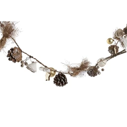 Dekoráció fenyő girland 10x10x150 cm