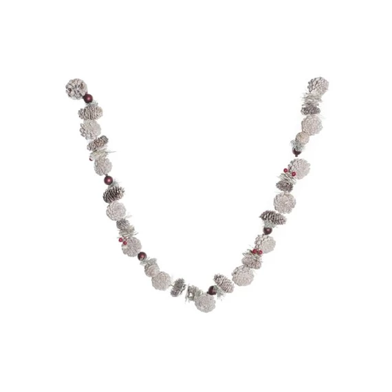 Dekoráció girland tobozos 8x8x150 cm