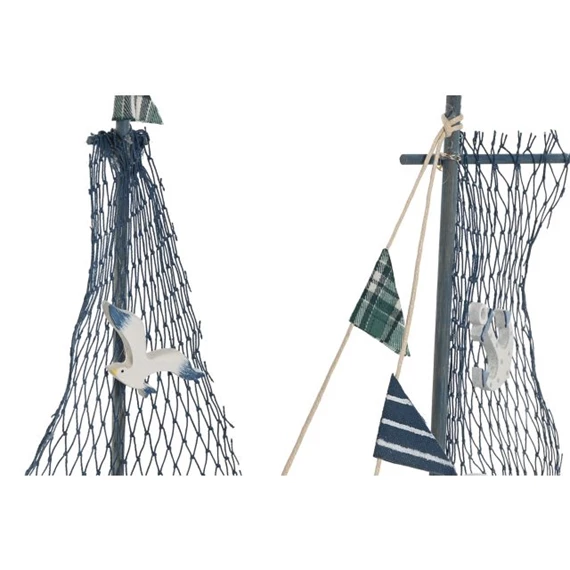 Dekoráció hajó 21x5x23,5 cm 2 féle