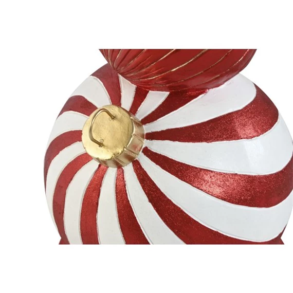 Dekoráció karácsonyfa talphoz gömb 45x45x84 cm