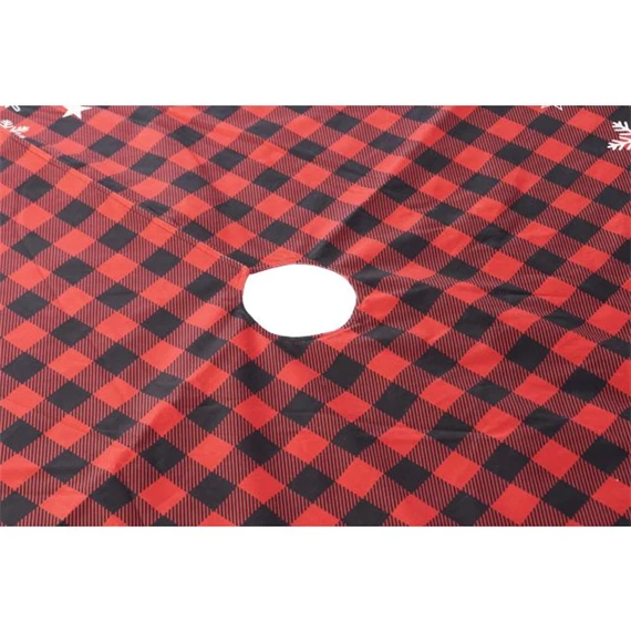 Dekoráció karácsonyfa talphoz 121x121x1 cm