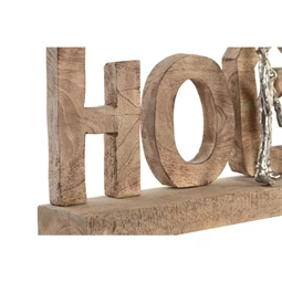 Dekoráció "Hogar" felirat lakásba 64x9x25 cm