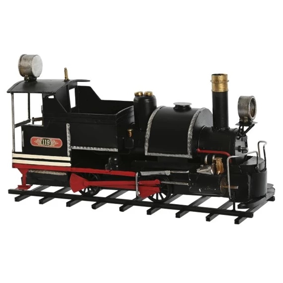 Dekoráció mozdony 35x13x19 cm