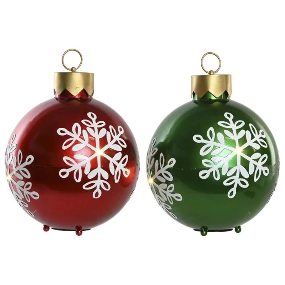 Dekoráció óriás gömb LED-es 30x30x40 cm 2 féle