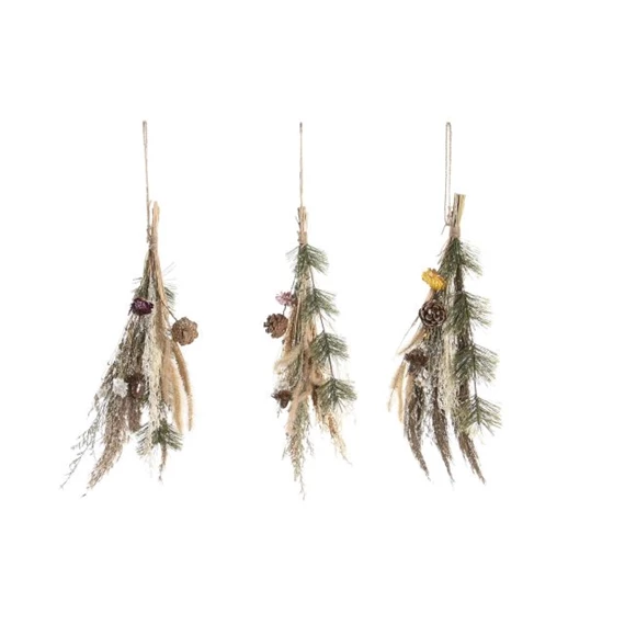 Dekoráció szárazvirág 22x6x58 cm 3 féle