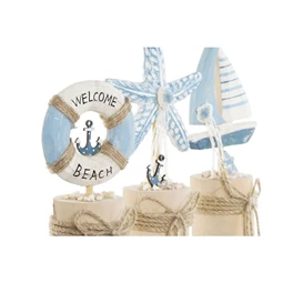 Dekoráció tengerparti 7,5x5x35 cm 3 féle