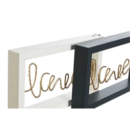 Dekoráció világító "LOVE" felirat 25x3,5x15 cm 2 féle