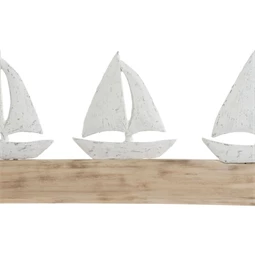 Dekoráció vitorlások 62x8,5x25,5 cm