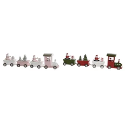 Dekoráció vonat 35,5x5x8,8 cm 2 féle