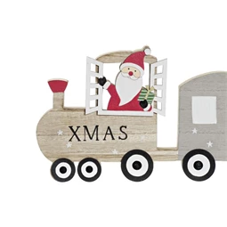 Dekoráció vonat 40x2x16 cm